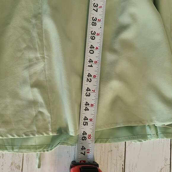 Parthea Ruched Bust Split Thigh Cami Dress Corset Tie Back NEW Sm Cottage Fairy - Picture 8 of 10